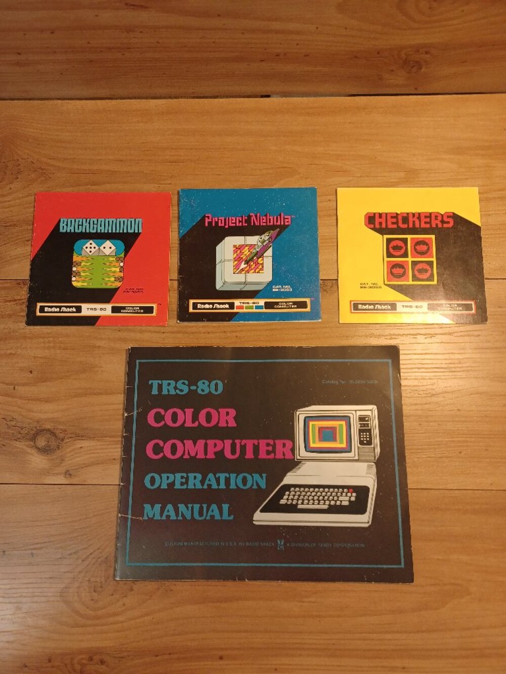 TRS- 80 Color Computer Operation Manuals / Gaming Manuals